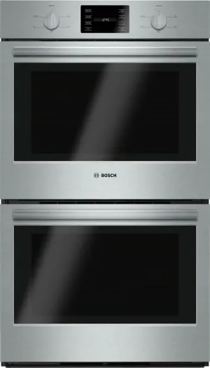 Bosch HBL5551UC 500 Series, 30", Double Wall Oven, Ss, Thermal/Thermal, Knob Control