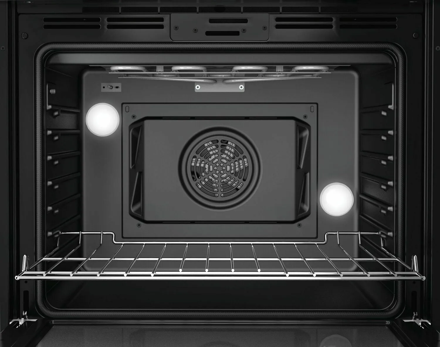 Bosch HBL8443UC 800 Series Single Wall Oven 30'' Black Stainless Steel Hbl8443Uc