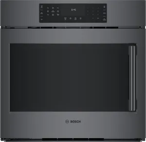Bosch HBL8444LUC 800 Series Single Wall Oven 30'' Left Sideopening Door, Black Stainless Steel Hbl8444Luc