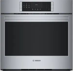 Bosch HBL8454UC 800 Series Single Wall Oven 30'' Stainless Steel Hbl8454Uc