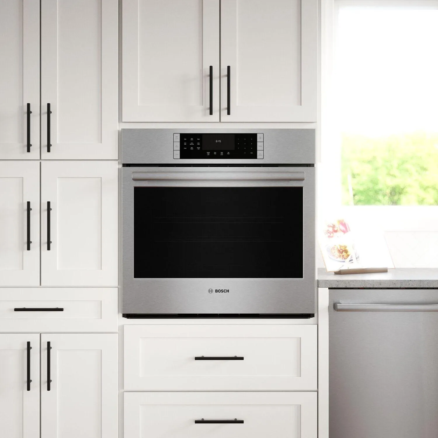 Bosch HBL8454UC 800 Series Single Wall Oven 30'' Stainless Steel Hbl8454Uc