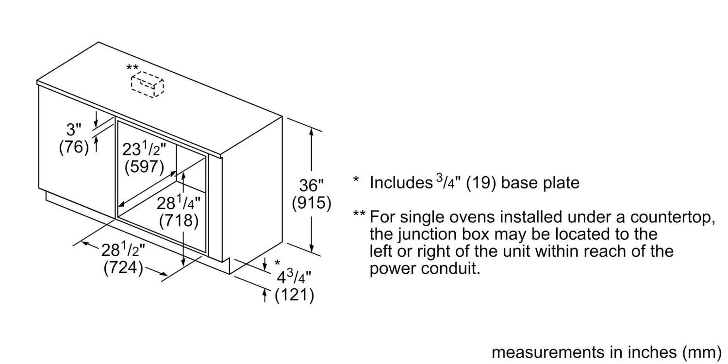 Bosch HBLP454UC Benchmark? Single Wall Oven 30'' Stainless Steel Hblp454Uc