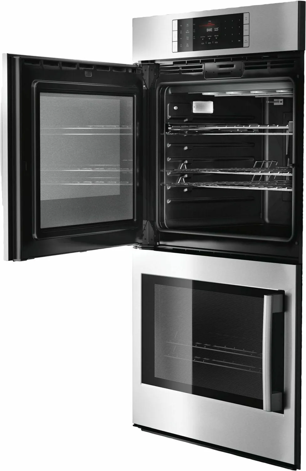 Bosch HBLP651LUC Benchmark Series, 30", Double Wall Oven, Ss, Eu Conv./Eu Conv., Tft Touch Control, Left Swing