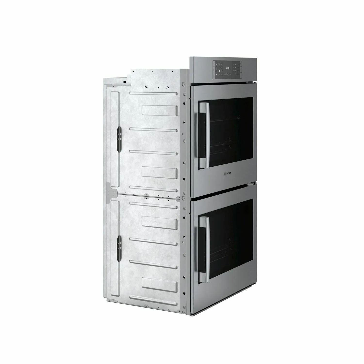 Bosch HBLP651RUC Benchmark Series, 30", Double Wall Oven, Ss, Eu Conv./Eu Conv., Tft Touch Control, Right Swing