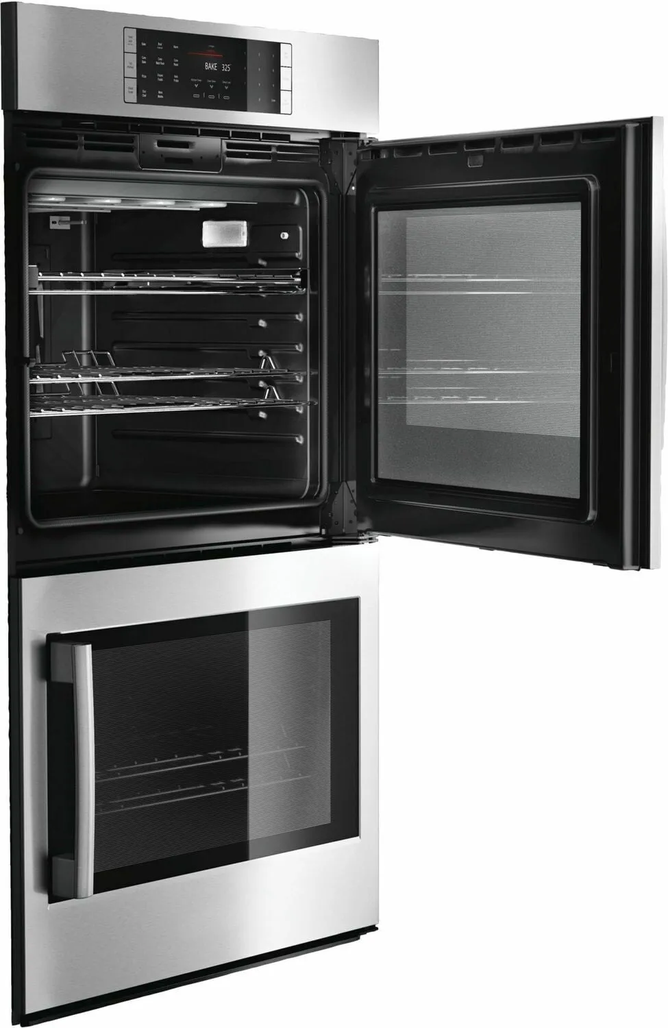 Bosch HBLP651RUC Benchmark Series, 30", Double Wall Oven, Ss, Eu Conv./Eu Conv., Tft Touch Control, Right Swing