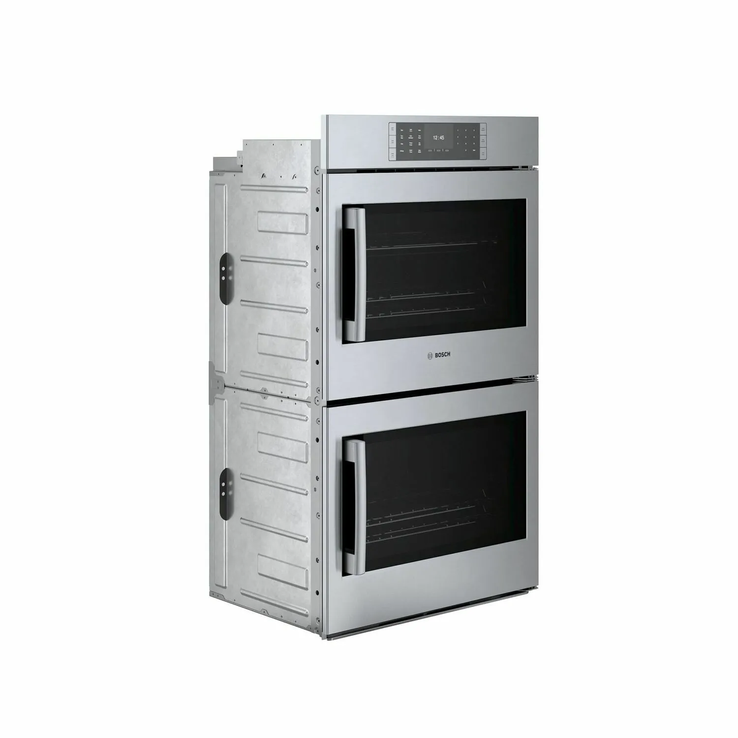 Bosch HBLP651RUC Benchmark Series, 30", Double Wall Oven, Ss, Eu Conv./Eu Conv., Tft Touch Control, Right Swing