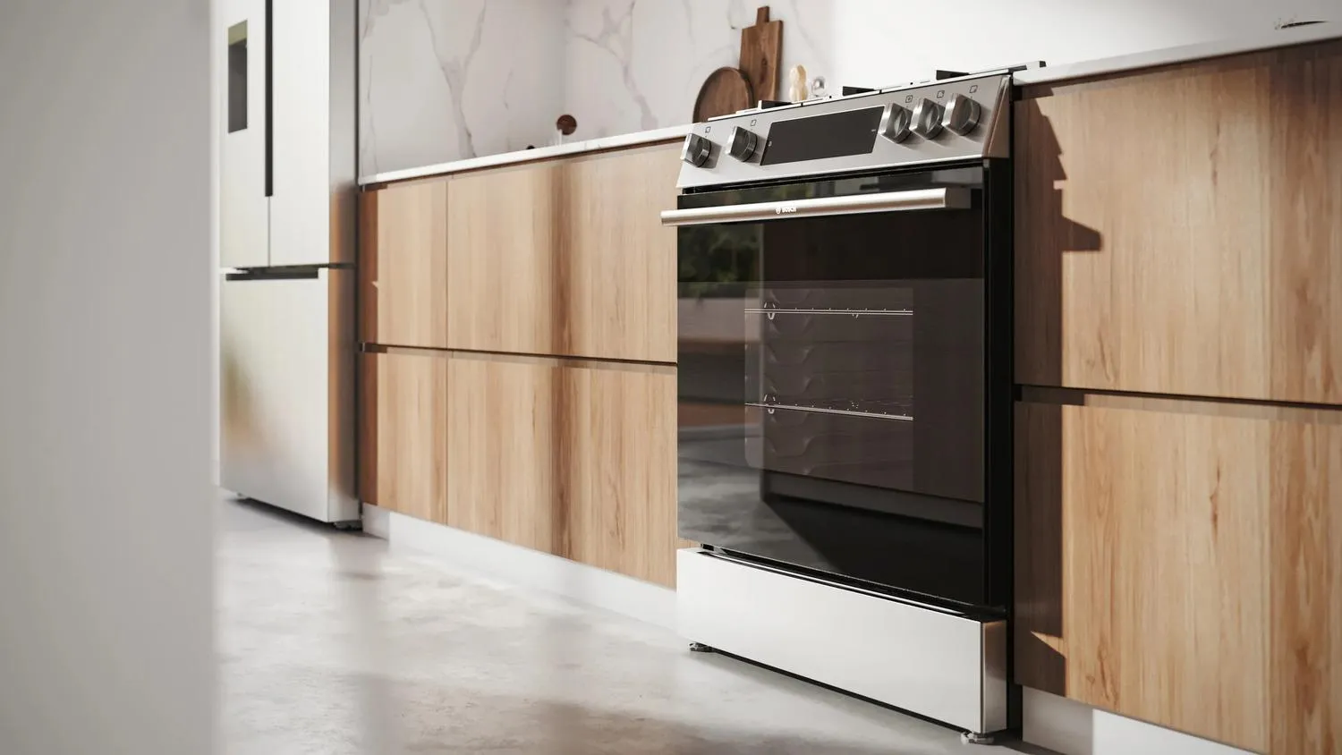 Bosch HGF1050MUC 100 Series Freestanding Gas Range Stainless Steel