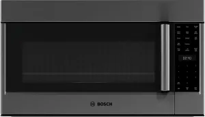 Bosch HMV8045U 800 Series Over-The-Range Microwave 30" Left Sideopening Door, Black Stainless Steel Hmv8045U