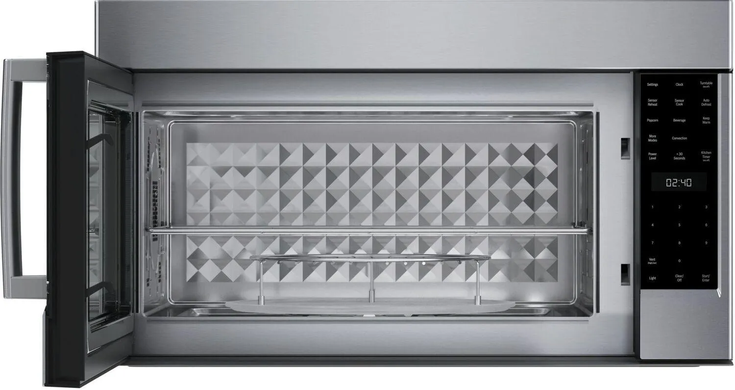 Bosch HMVP054U Benchmark? Over-The-Range Microwave 30" Left Sideopening Door, Stainless Steel Hmvp054U