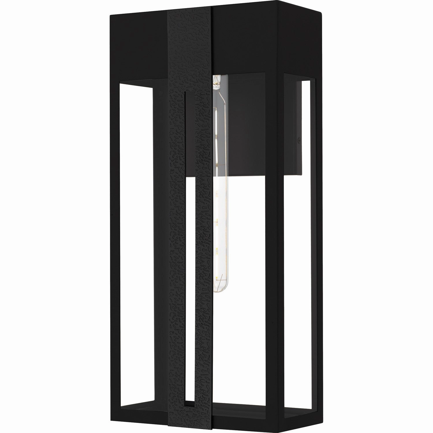 Boswell One Light Outdoor Wall Lantern Matte BlackOutdoor wall sconces with motion sensor