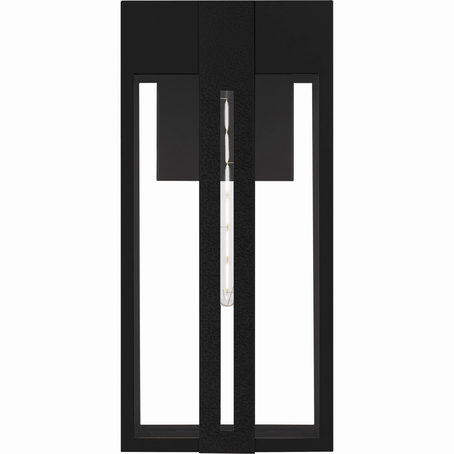 Boswell One Light Outdoor Wall Lantern Matte Black