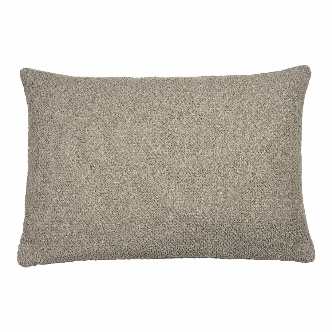 Boucle Outdoor Lumbar CushionDurable outdoor patio accessories