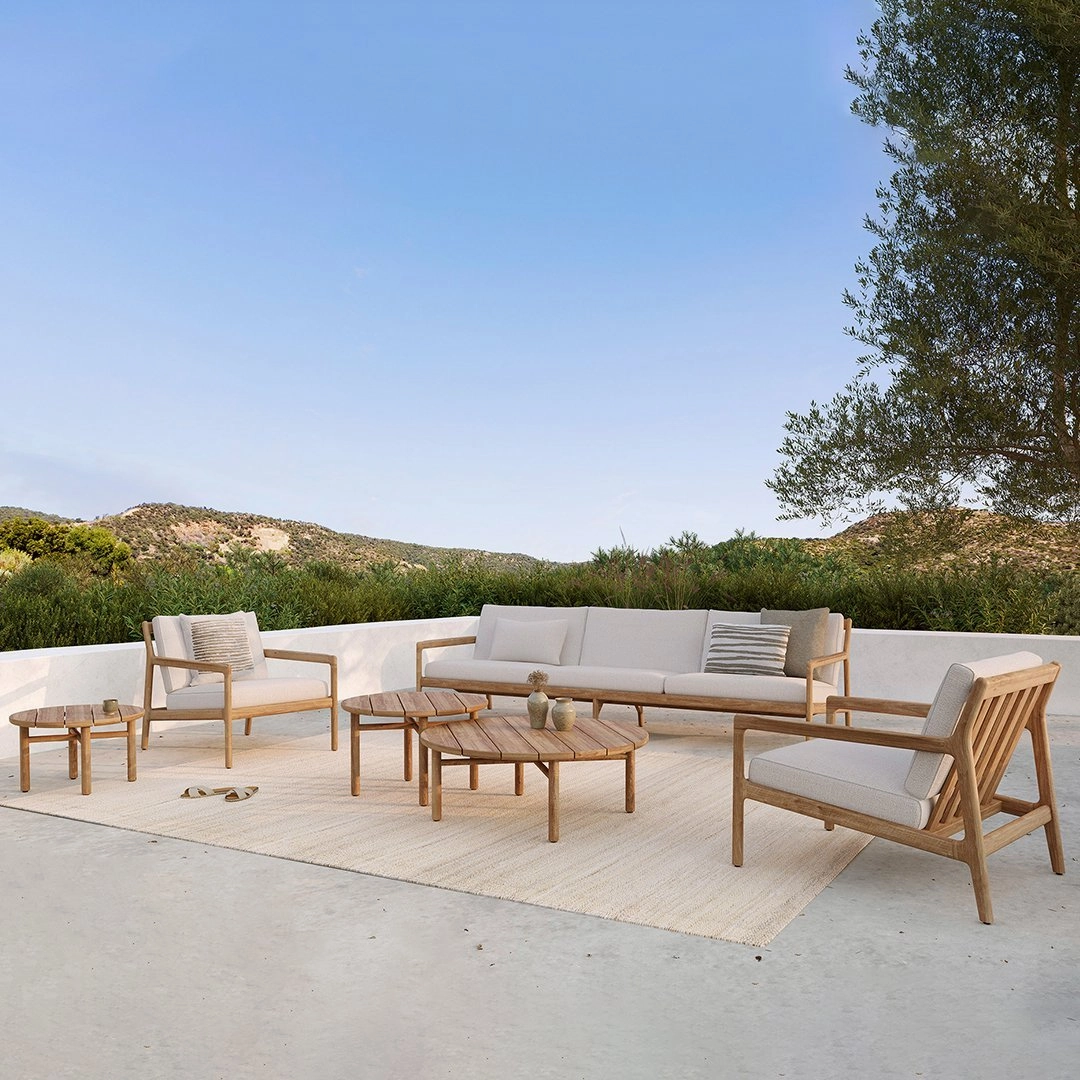 Boucle Square Outdoor Cushion