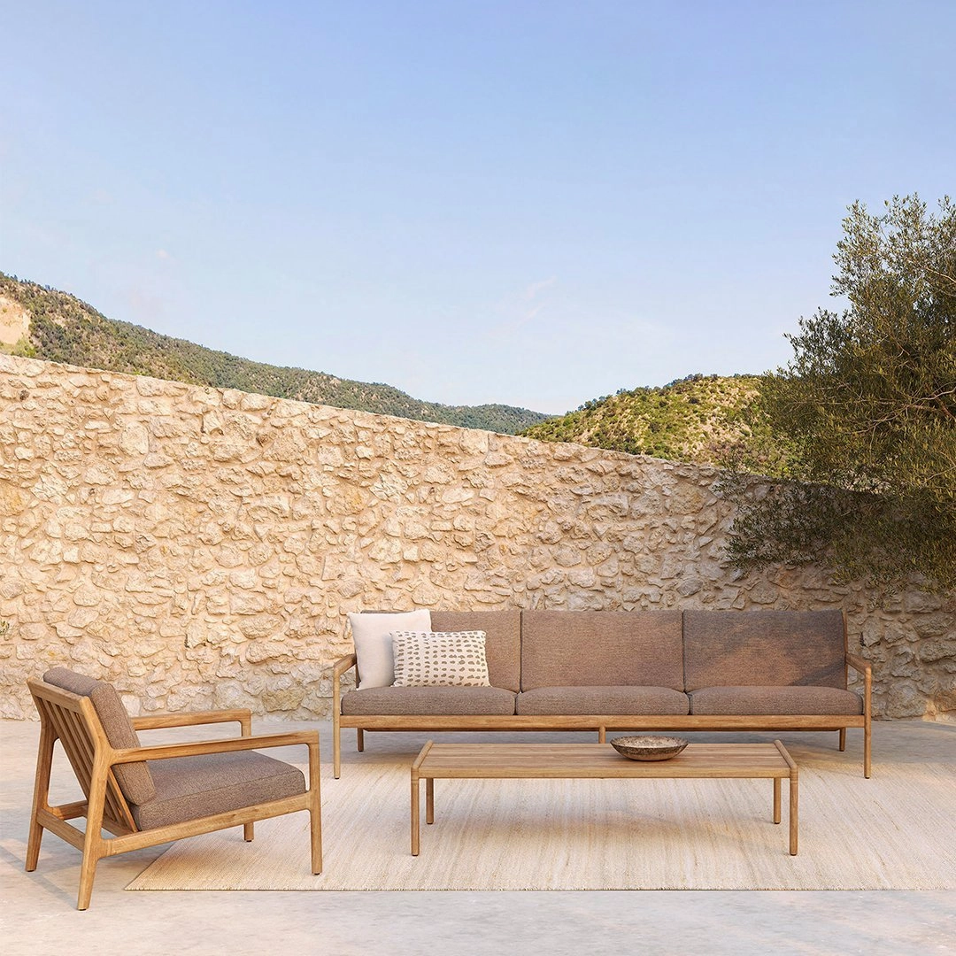 Boucle Square Outdoor Cushion
