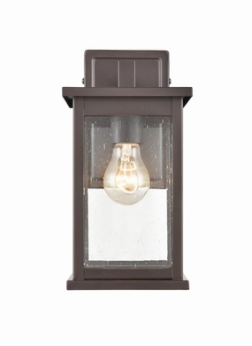 Bowton One Light Outdoor Hanging Lantern Powder Coated BronzeOutdoor wall sconces with motion sensor