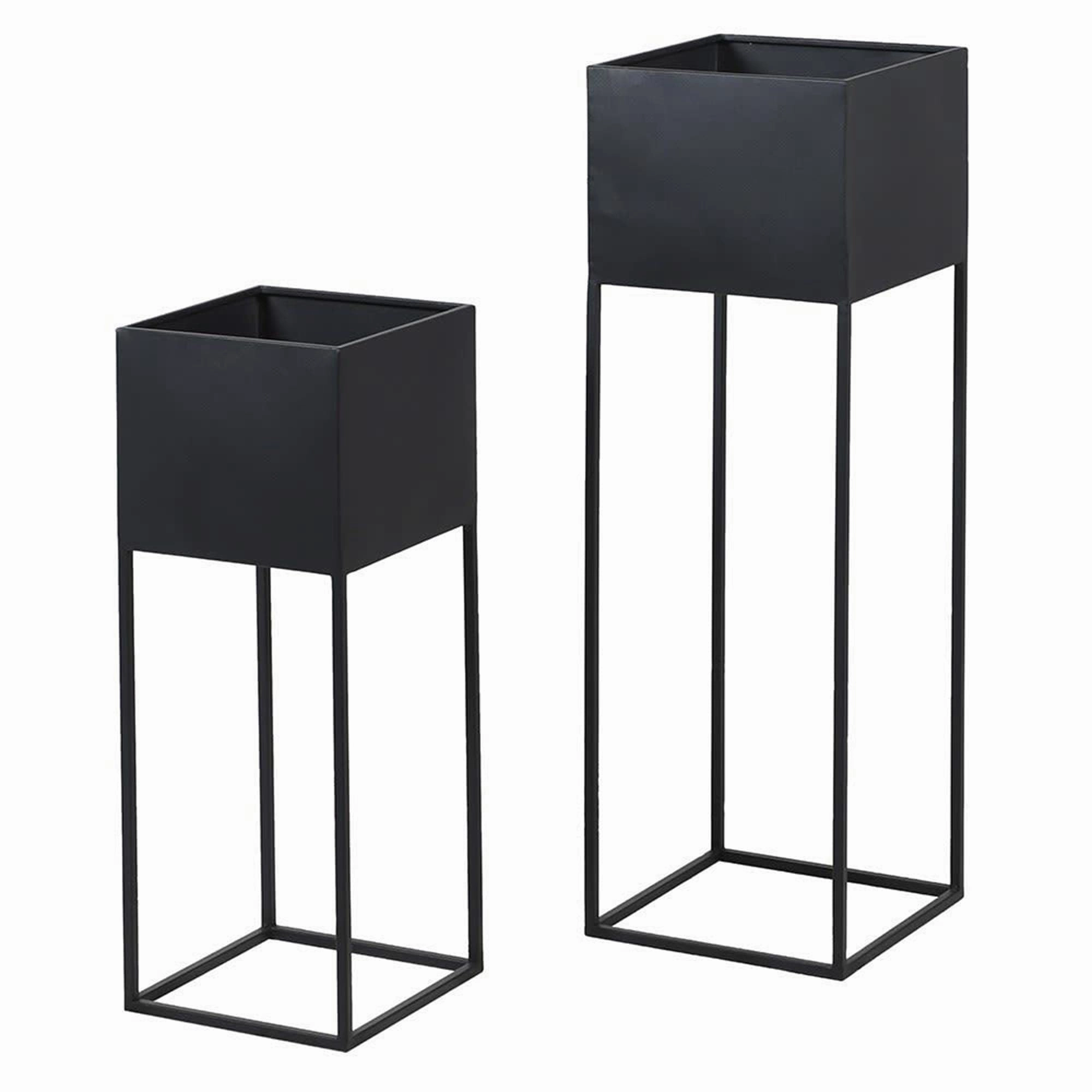 Box Planters -Set of 2outdoor garden decorative ornaments