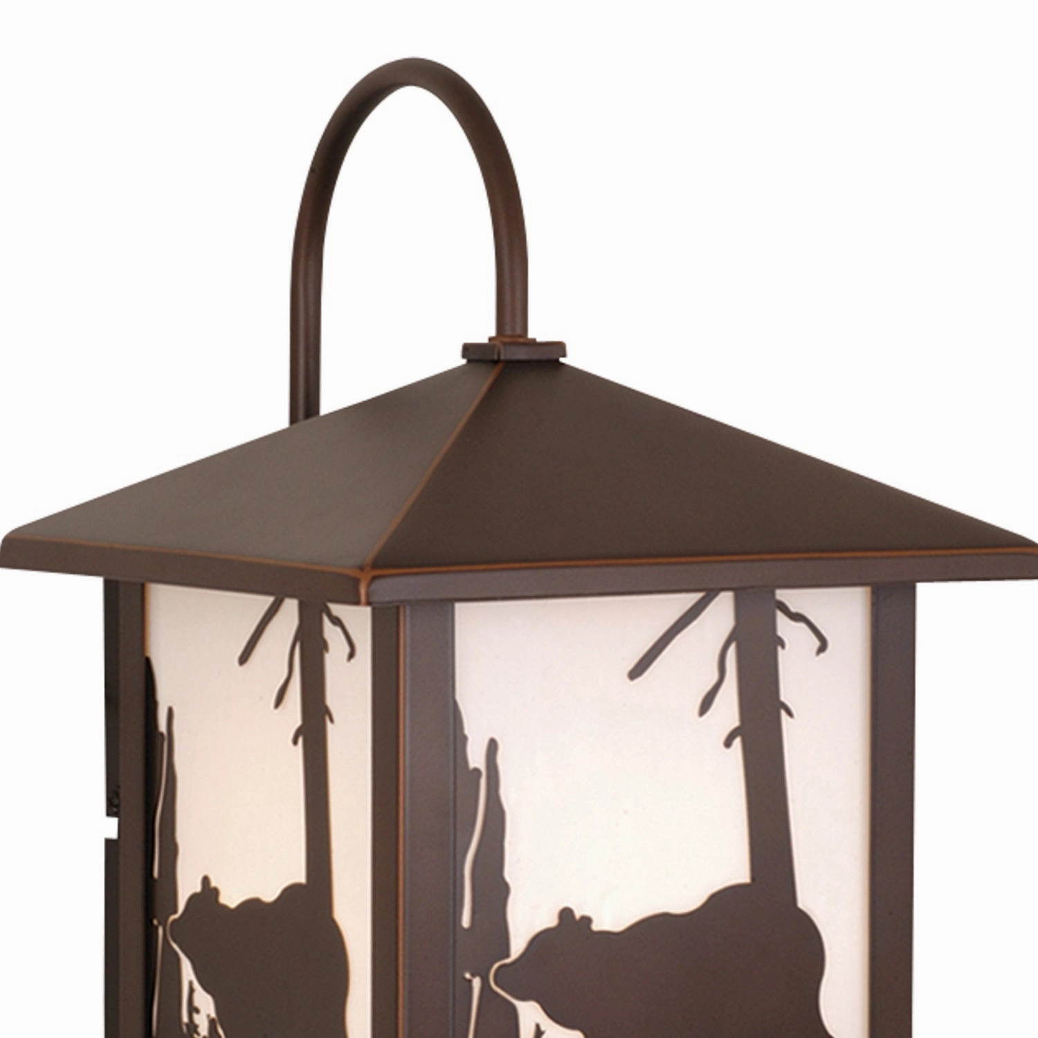 Bozeman One Light Outdoor Wall Mount Burnished Bronze