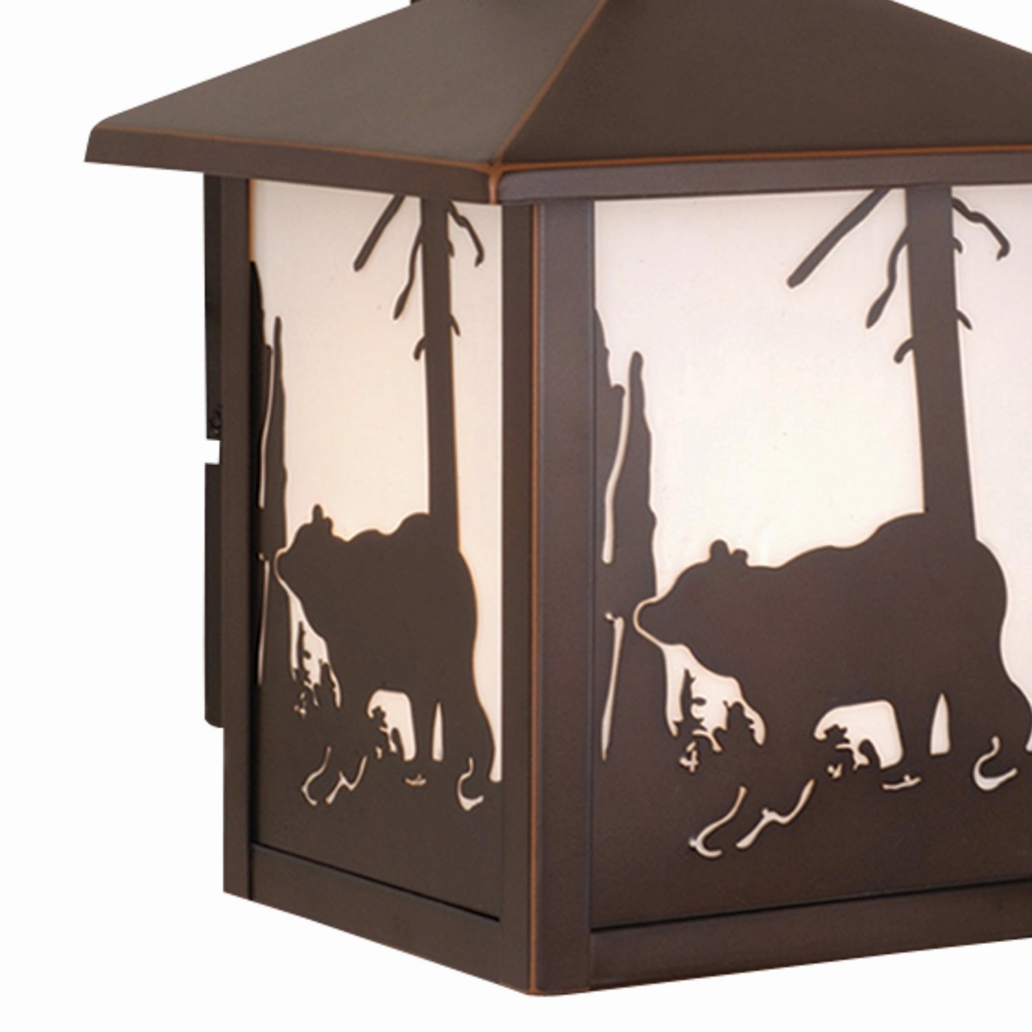 Bozeman One Light Outdoor Wall Mount Burnished Bronze