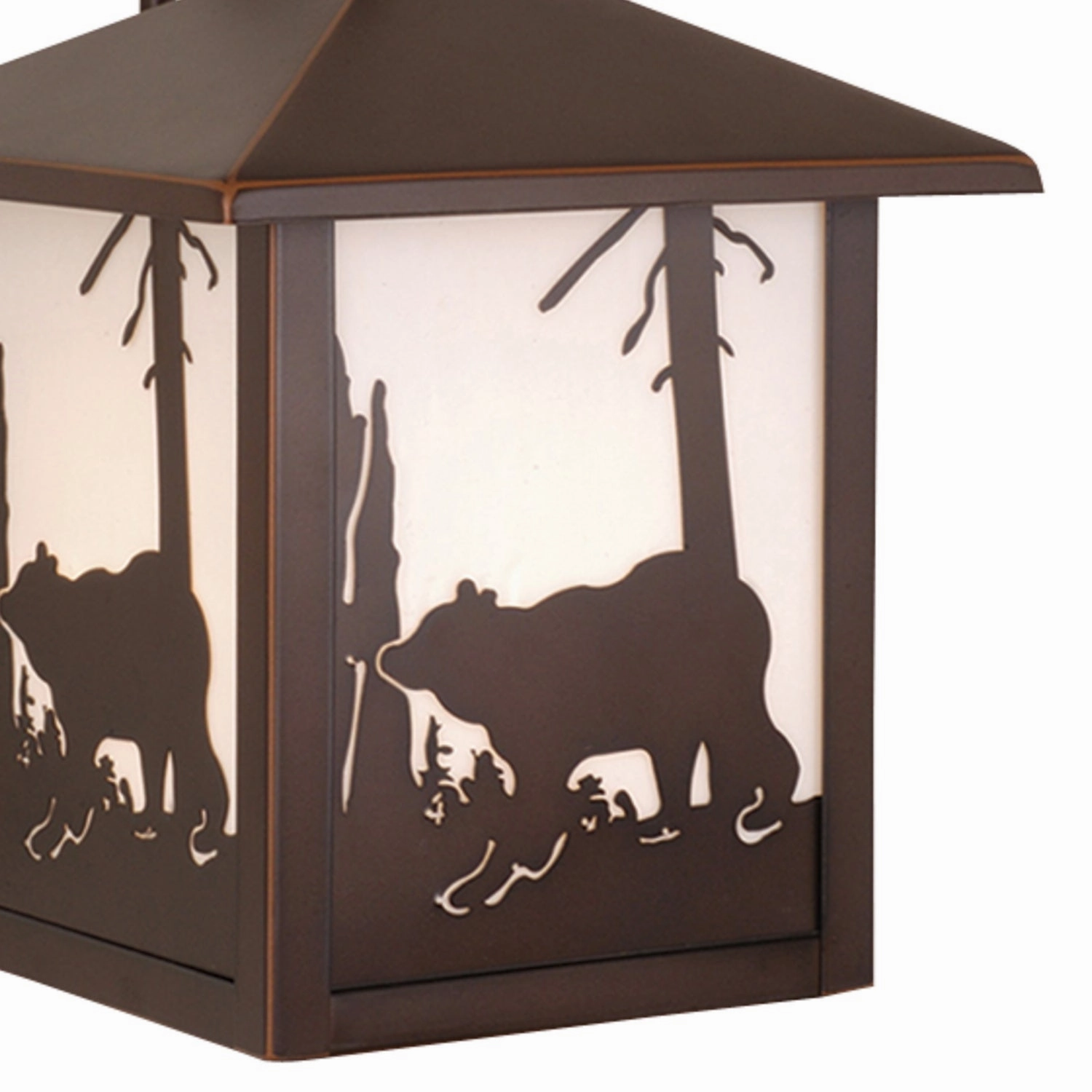 Bozeman One Light Outdoor Wall Mount Burnished Bronze