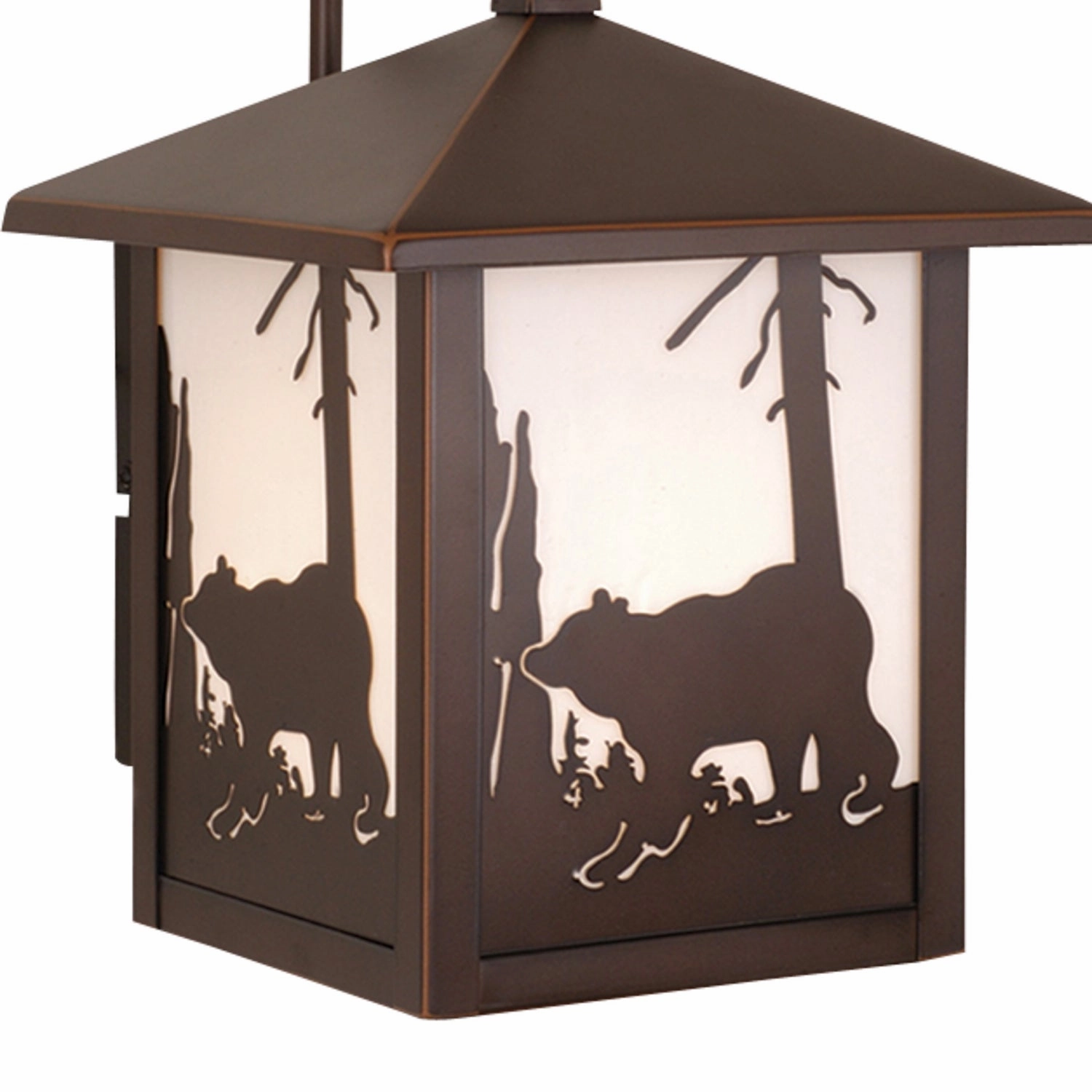 Bozeman One Light Outdoor Wall Mount Burnished Bronze