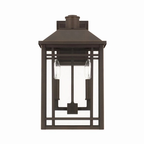 Braden Two Light Outdoor Wall Lantern Oiled BronzeOutdoor wall sconces with motion sensor