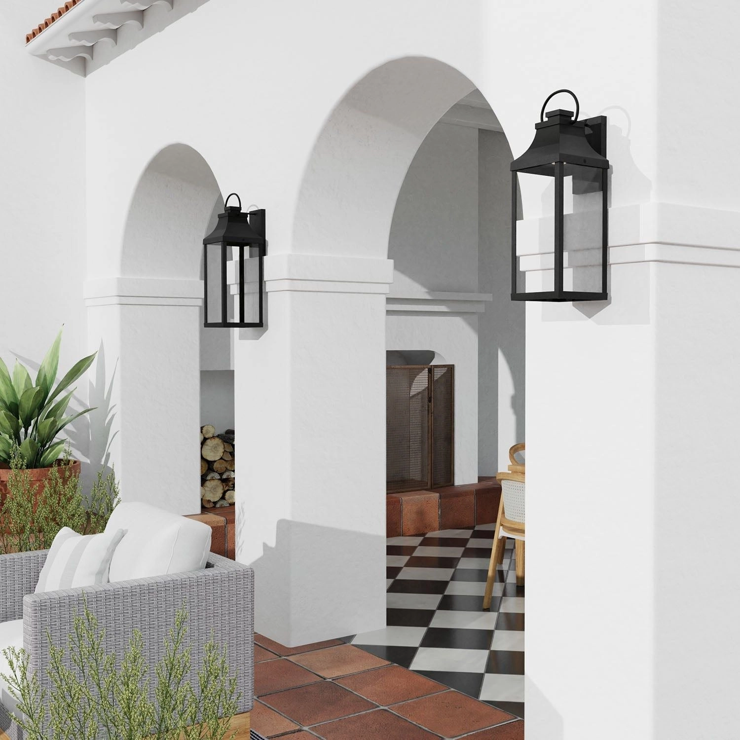 Bradford 1-Light LED Outdoor Wall Lantern