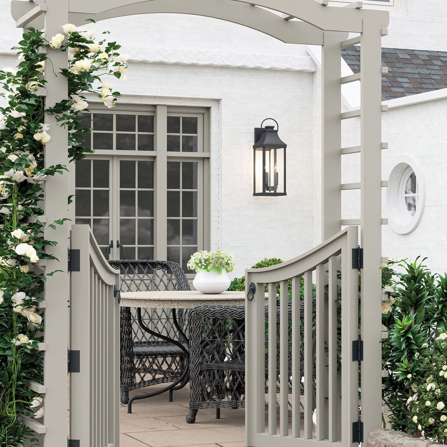 Bradford 3-Light Outdoor Wall Lantern