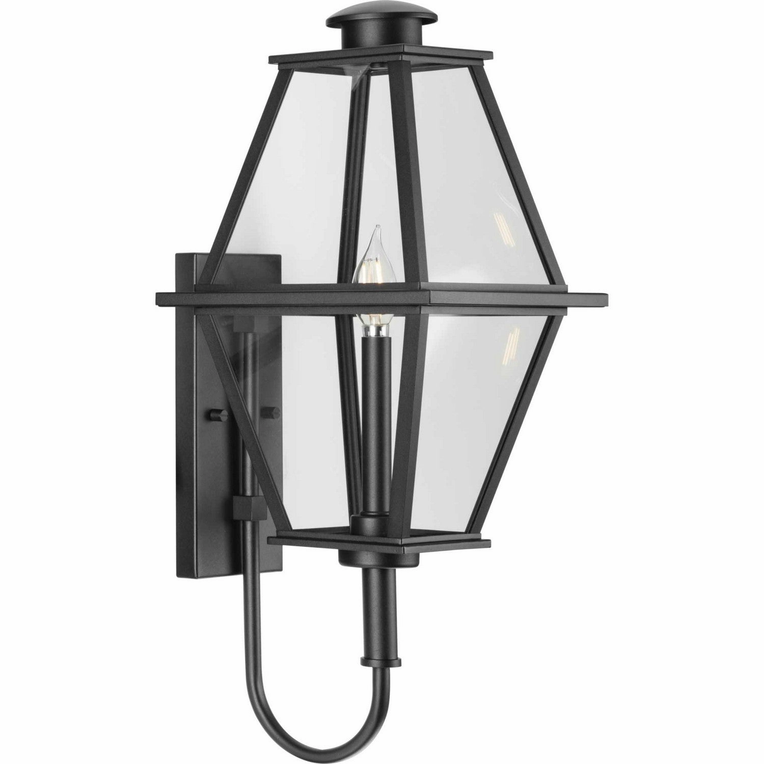 Bradshaw One Light Outdoor Wall Lantern BlackOutdoor wall sconces with motion sensor