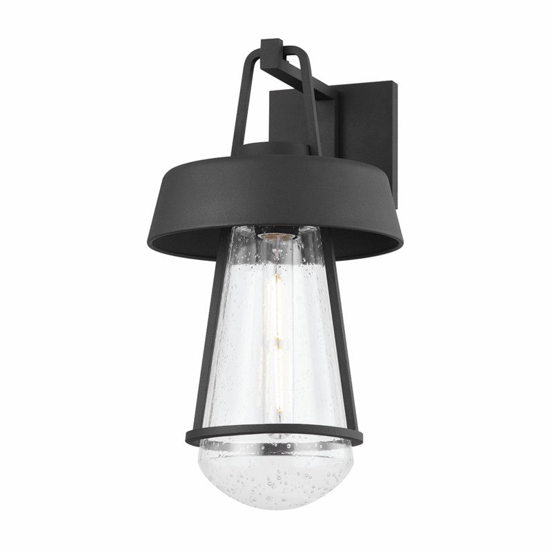 Brady One Light Outdoor Wall Sconce Textured BlackOutdoor wall sconces with motion sensor