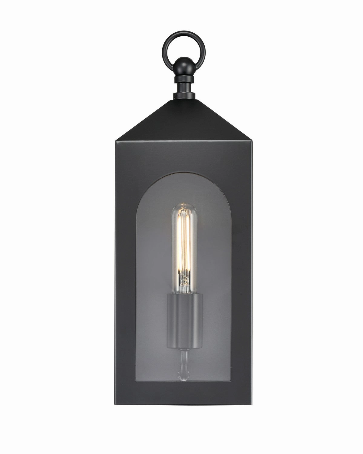 Bratton One Light Outdoor Wall Sconce Powder Coated BlackOutdoor wall sconces with motion sensor