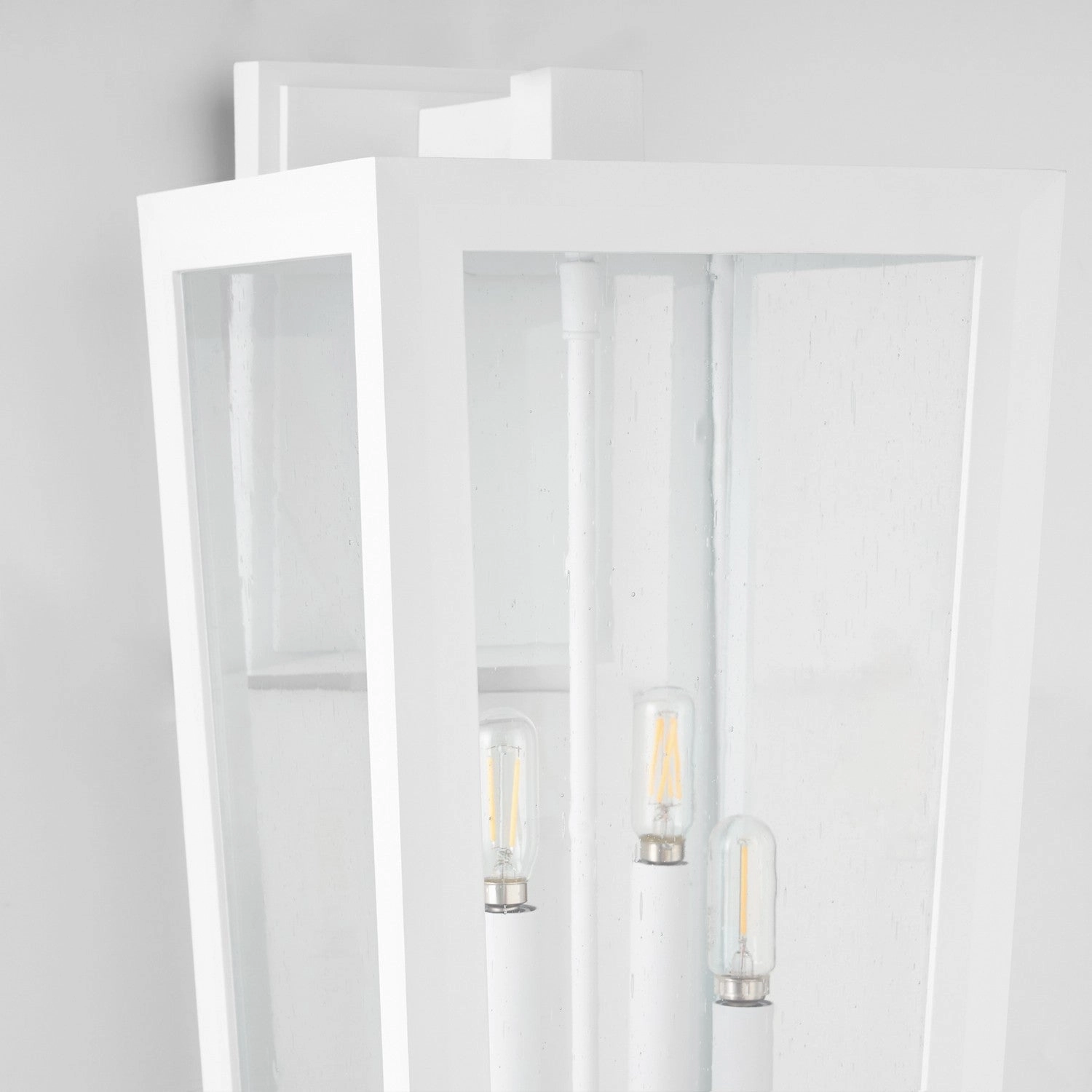 Bravo Four Light Wall Lantern White