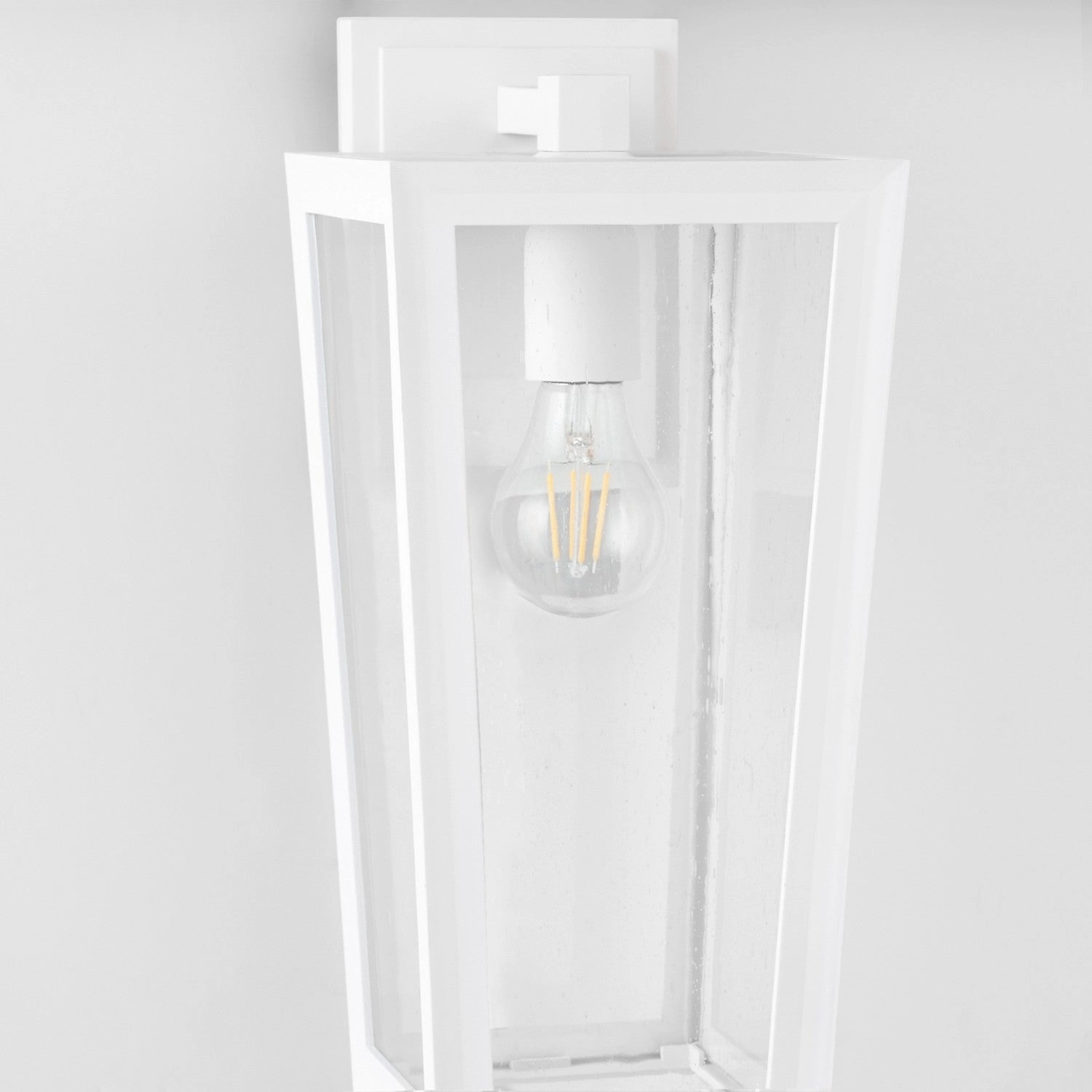 Bravo One Light Wall Mount White
