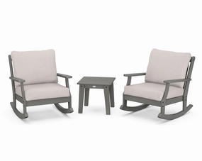 Braxton 3-Piece Deep Seating Rocker Setoutdoor patio dining furniture set