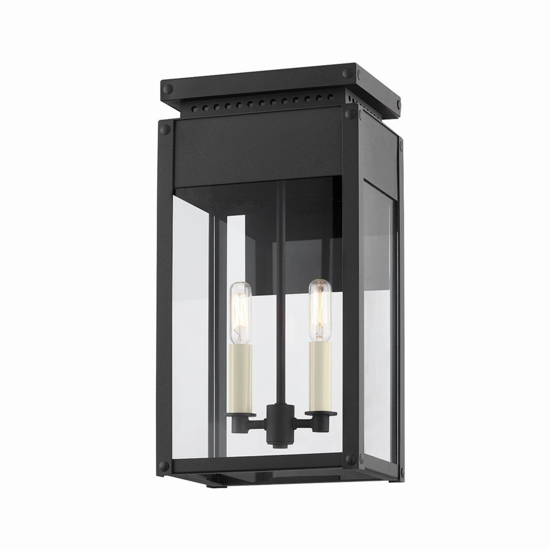 Braydan 2-Light Exterior Wall SconceWeatherproof outdoor lighting