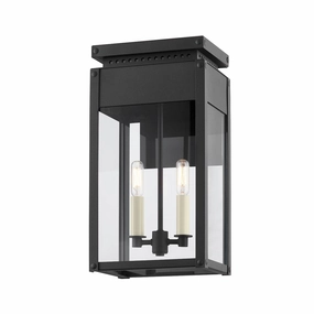 Braydan 2-Light Exterior Wall SconceWeatherproof outdoor lighting