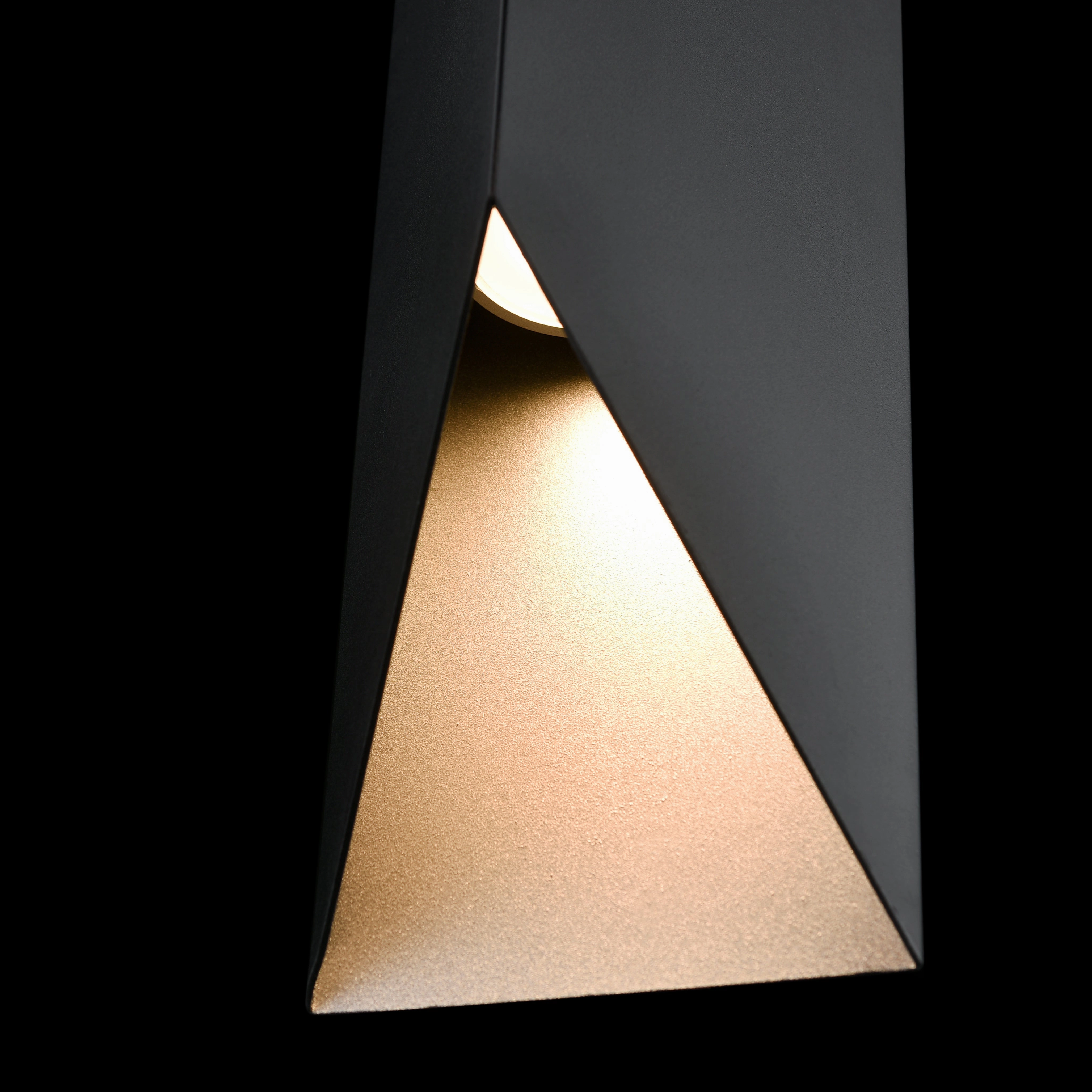 Brecon Outdoor Triangular 24 Inch 2 Light Sconce
