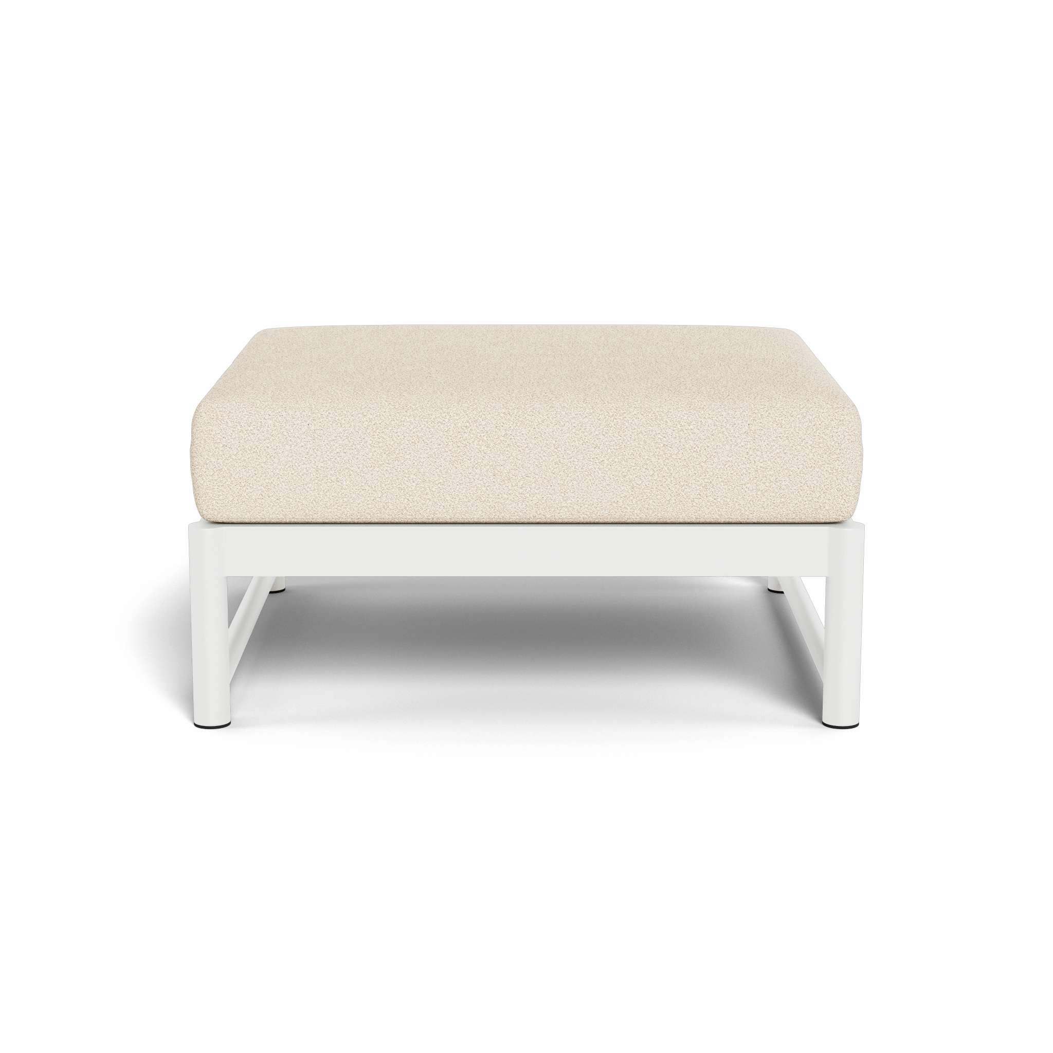 Breeze Xl Aluminum Ottoman