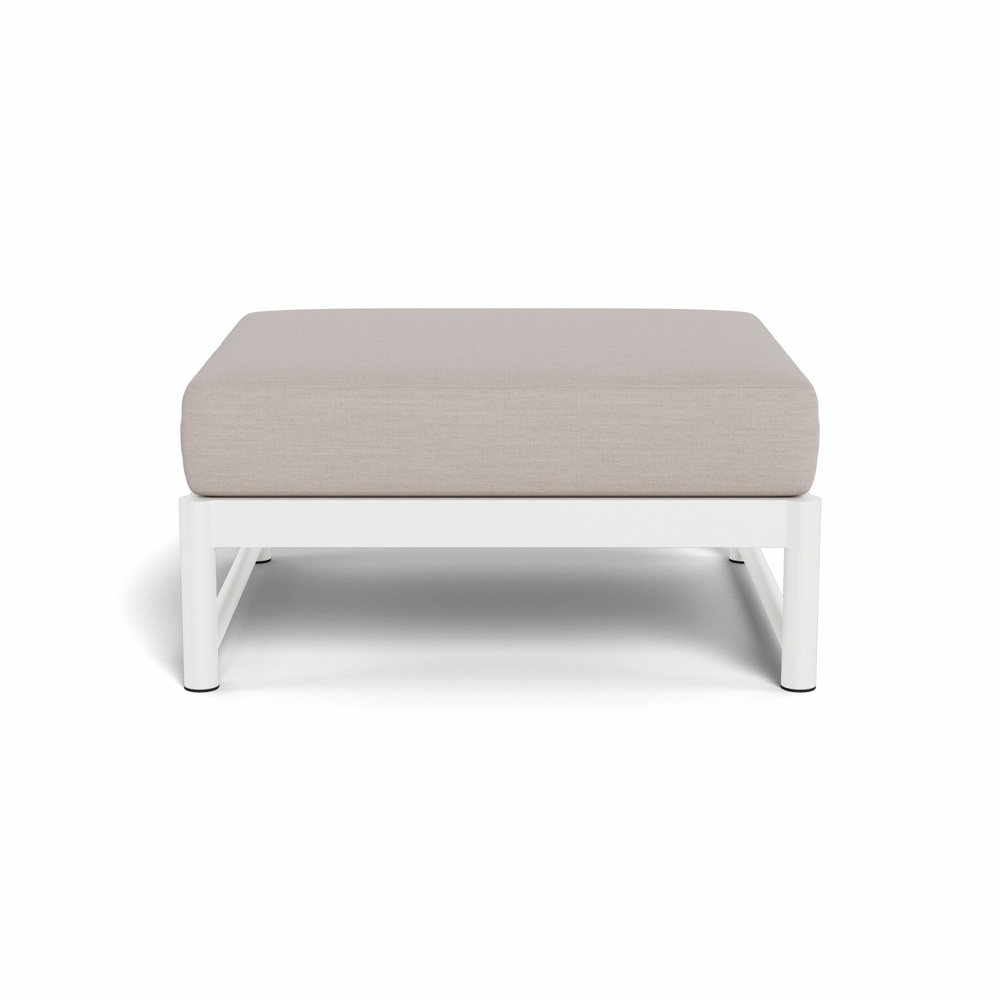 Breeze Xl Aluminum Ottoman