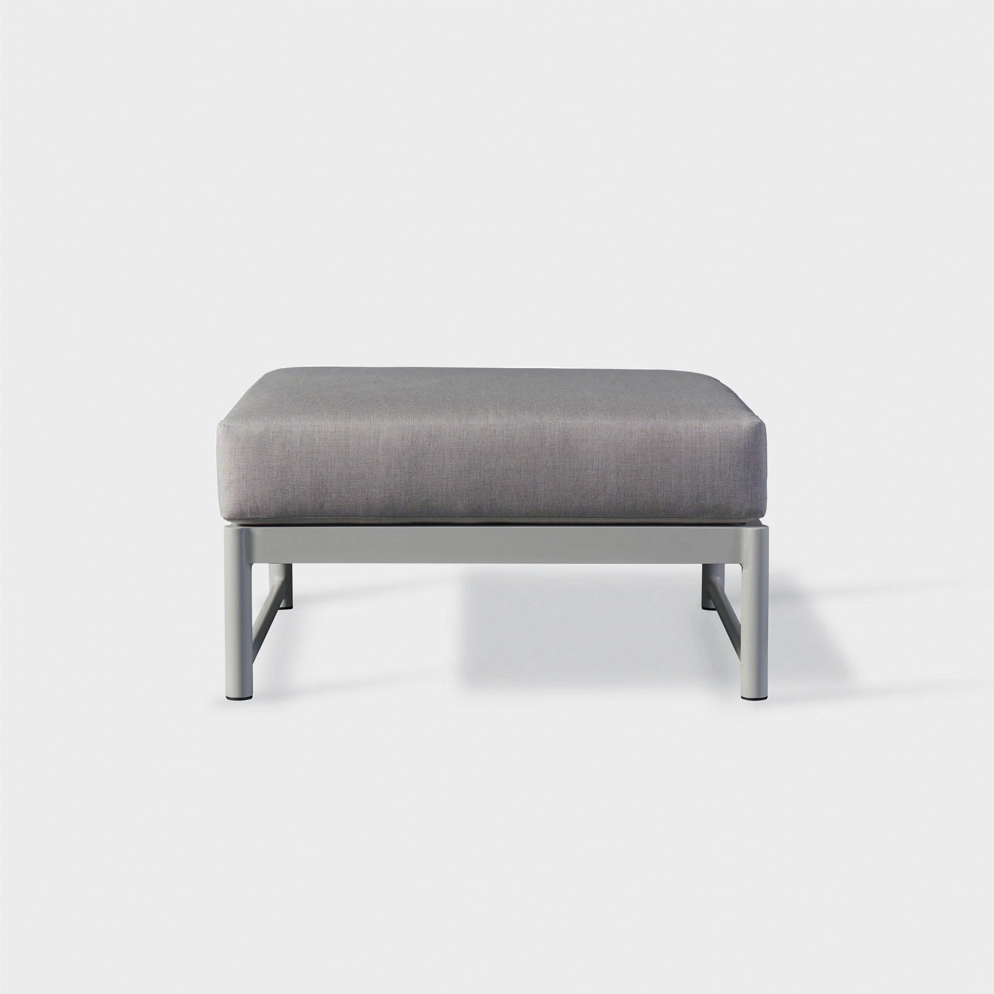 Breeze Xl Aluminum Ottoman
