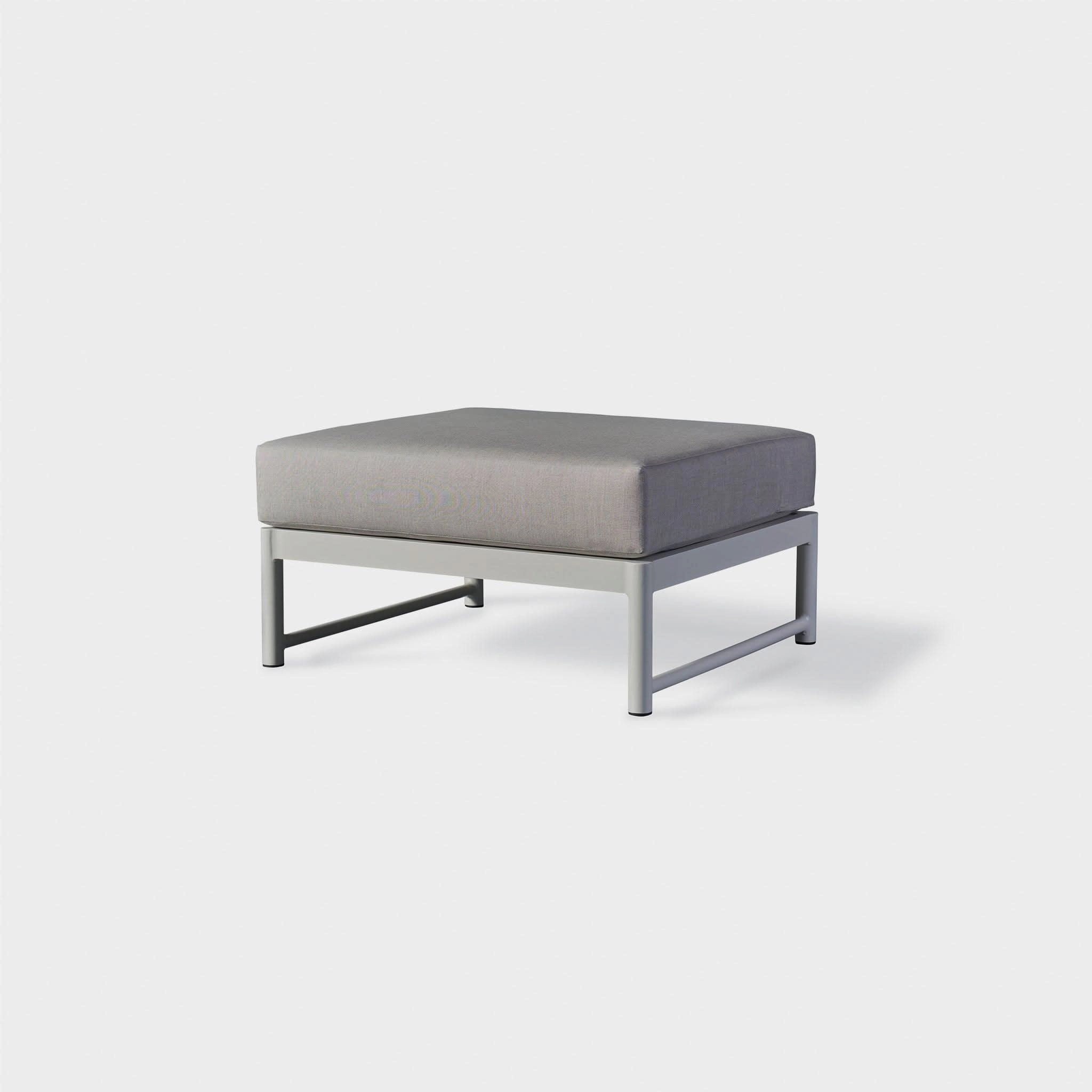 Breeze Xl Aluminum Ottoman