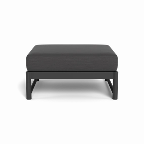 Breeze Xl Aluminum Ottomanoutdoor ottoman footstool