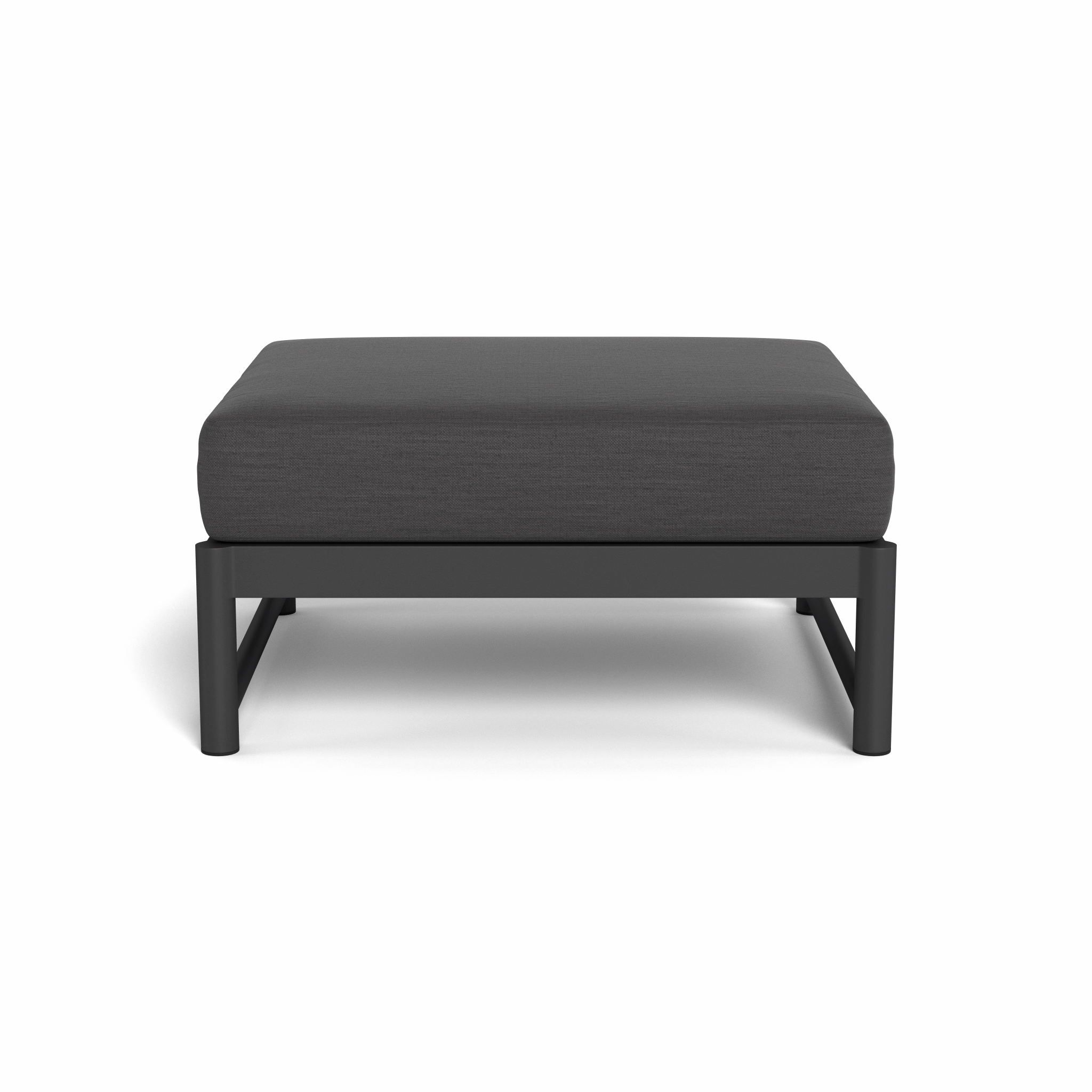 Breeze Xl Aluminum Ottomanoutdoor ottoman footstool