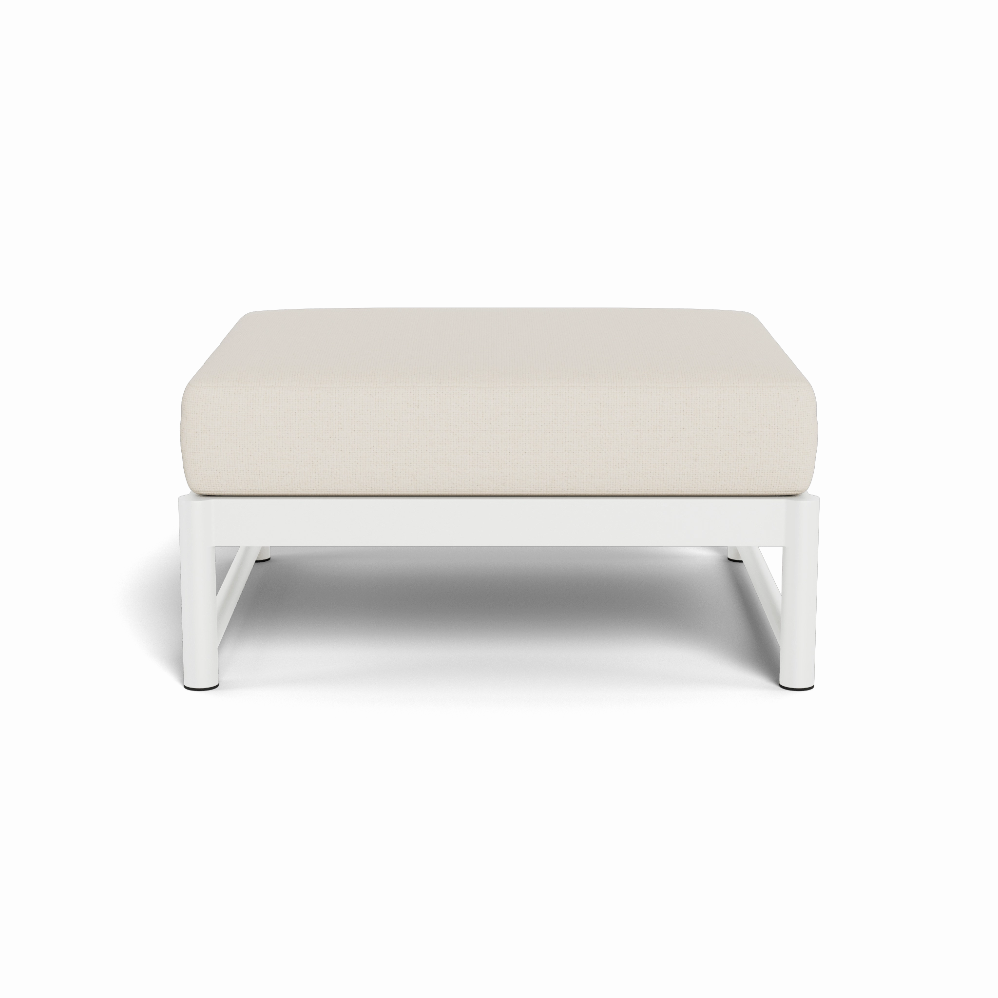 Breeze Xl Aluminum Ottoman