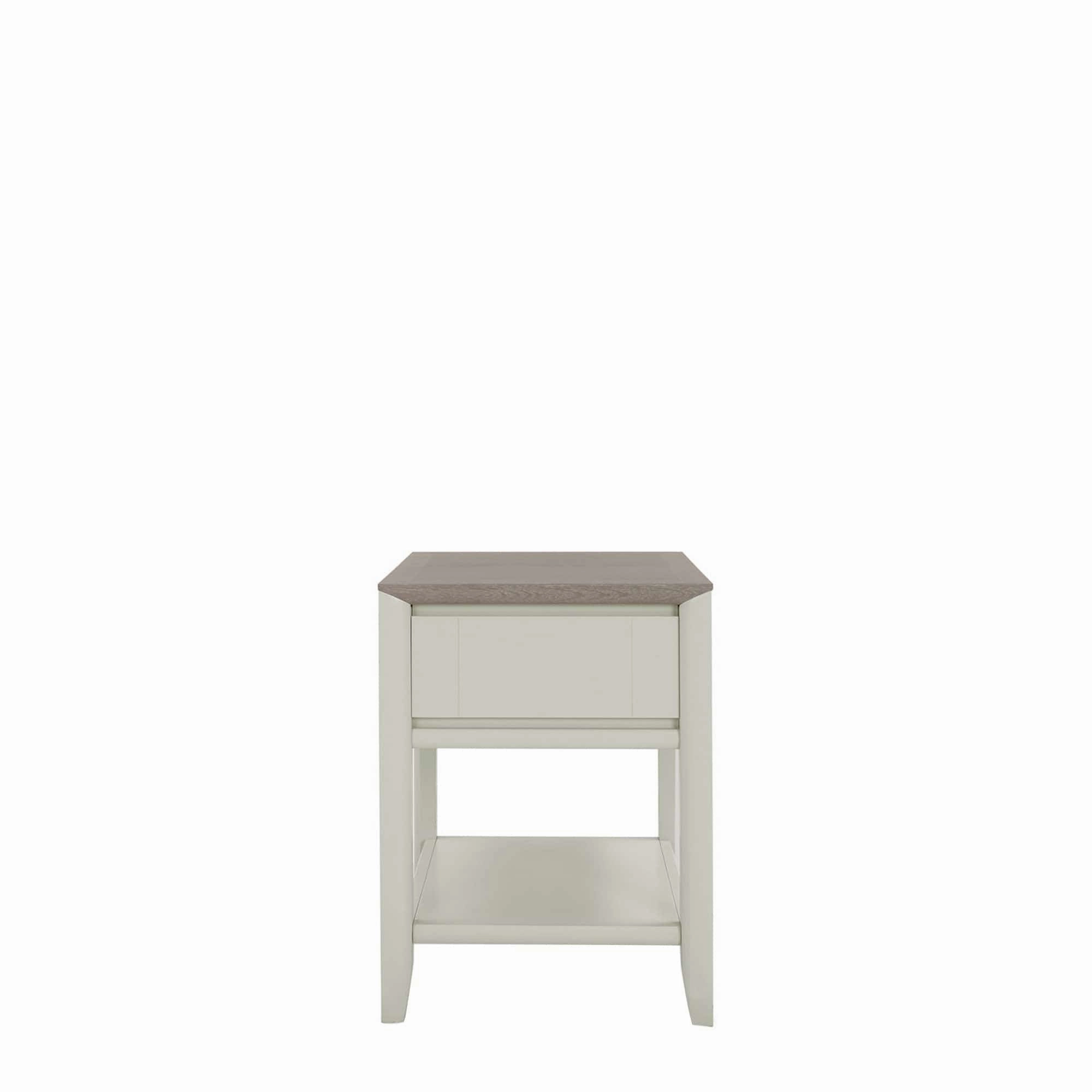 Bremen - 1 Drawer Lamp Table In Oak Finish
