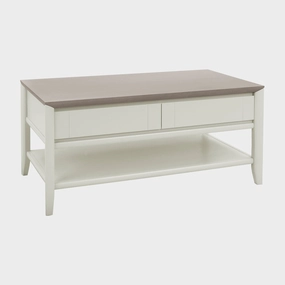 Bremen - 2 Drawer Coffee Table In Oak Finishoutdoor coffee table for patio or lounge