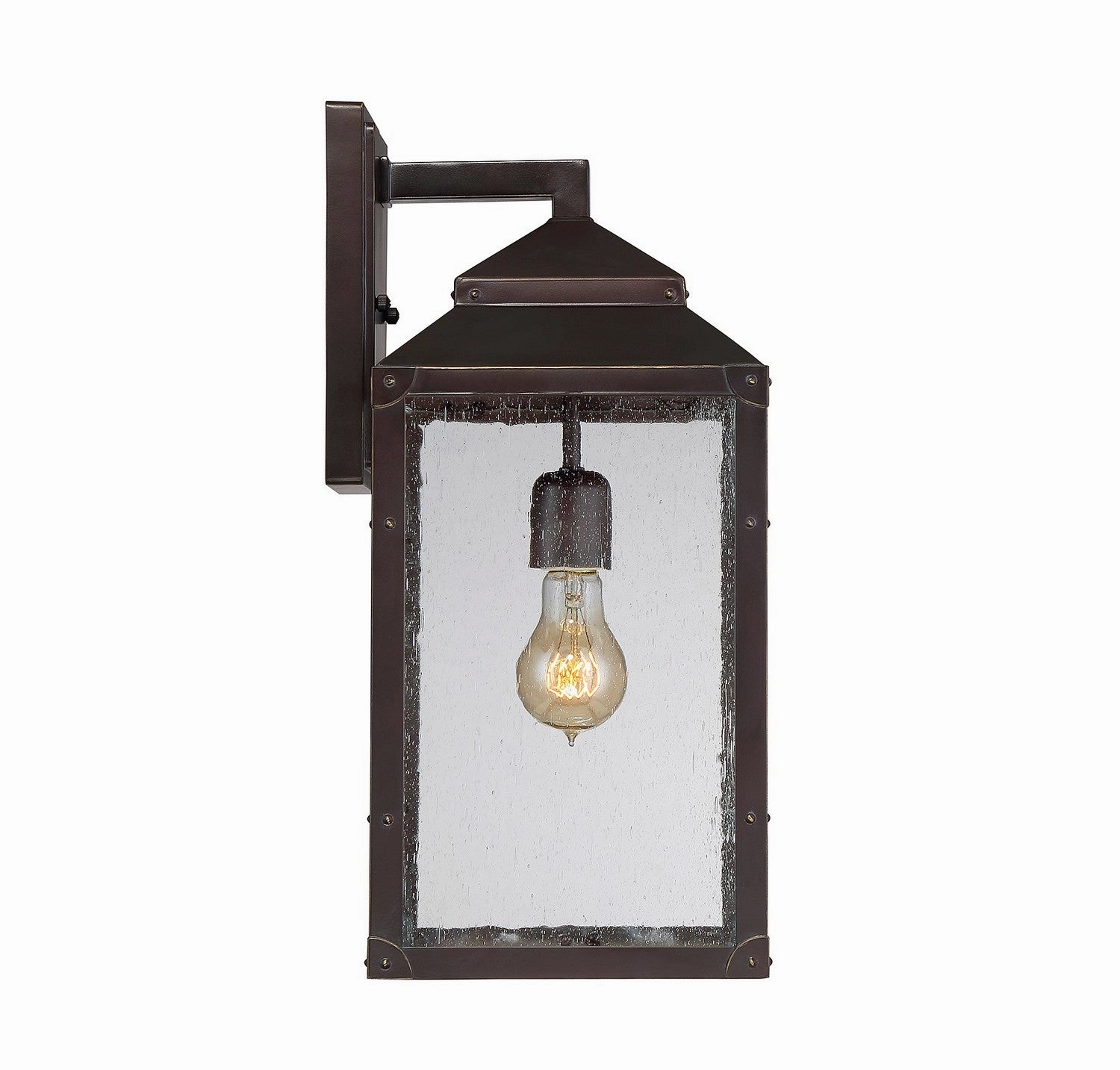 Brennan One Light Wall Mount English Bronze with Gold