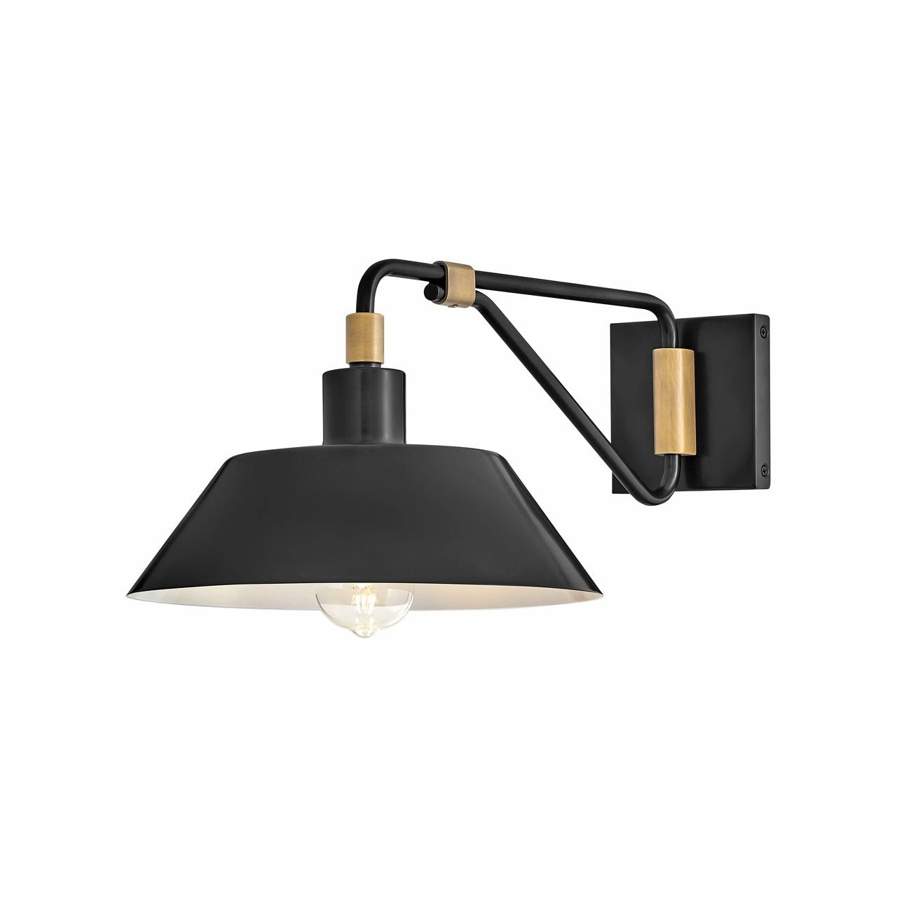 Brewster 1-Light Medium Wall Mount Barn LightWeatherproof outdoor lighting