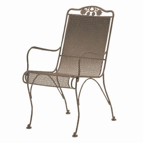 Briarwood Hi-Back Dining Chairoutdoor dining chair with armrests