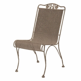 Briarwood Hi-Back Dining Side Chairoutdoor dining chair with armrests