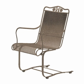 Briarwood Hi-Back Spring Base Chairrust-proof wrought iron garden set